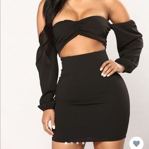 Fashion nova off the shoulder dress
